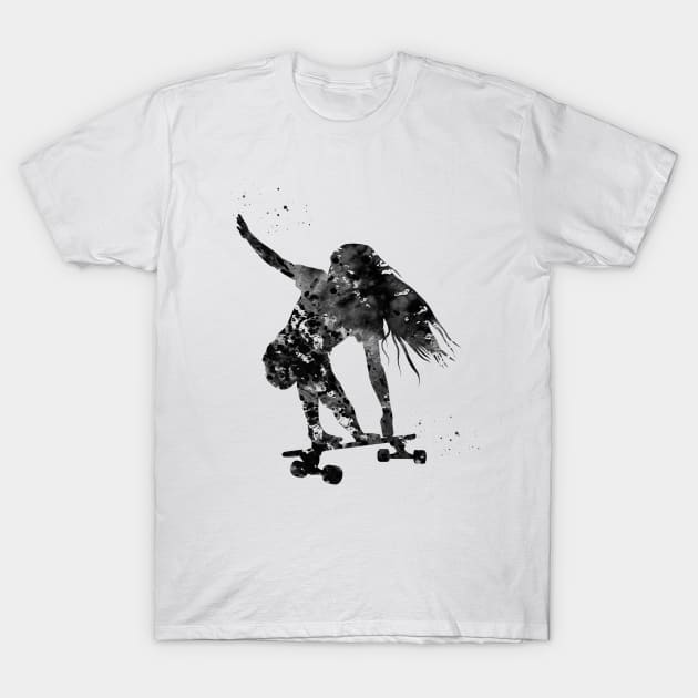 Skateboarder T-Shirt by erzebeth